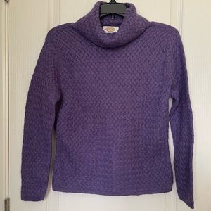 Talbots Women’s Alpaca Sweater With Turtleneck Size Petite